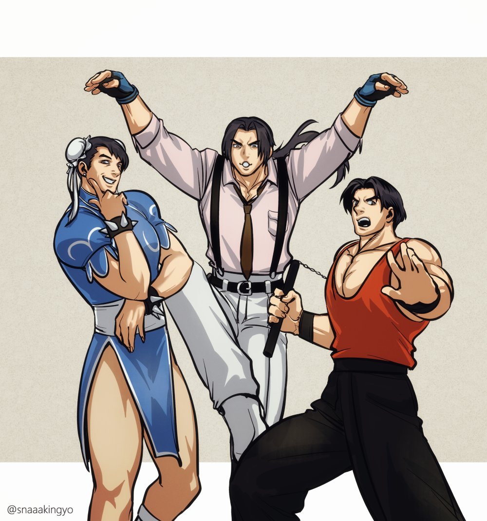 snaaakingyo's tweet photo. Jackie Chan & Jackie Chan & Jackie Chan
#ChunLi (?) #Leiwulong #HonFu https://t.co/7LPaPF1EP2