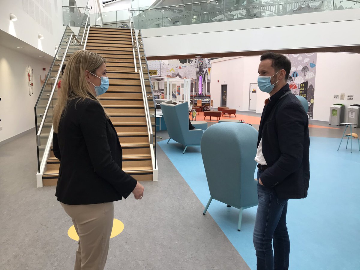 Pleasure to welcome Mike &amp; Victoria Welch to RHCYP. Thank you @EHollandSTV for your interest in the laser surgery service which will transform children’s lives. Delighted that today marks the start of a strategic partnership between Welch Trust @blackcirclesmd &amp; <a href="/echcharity/">Edinburgh Children's Hospital Charity</a> ❤️