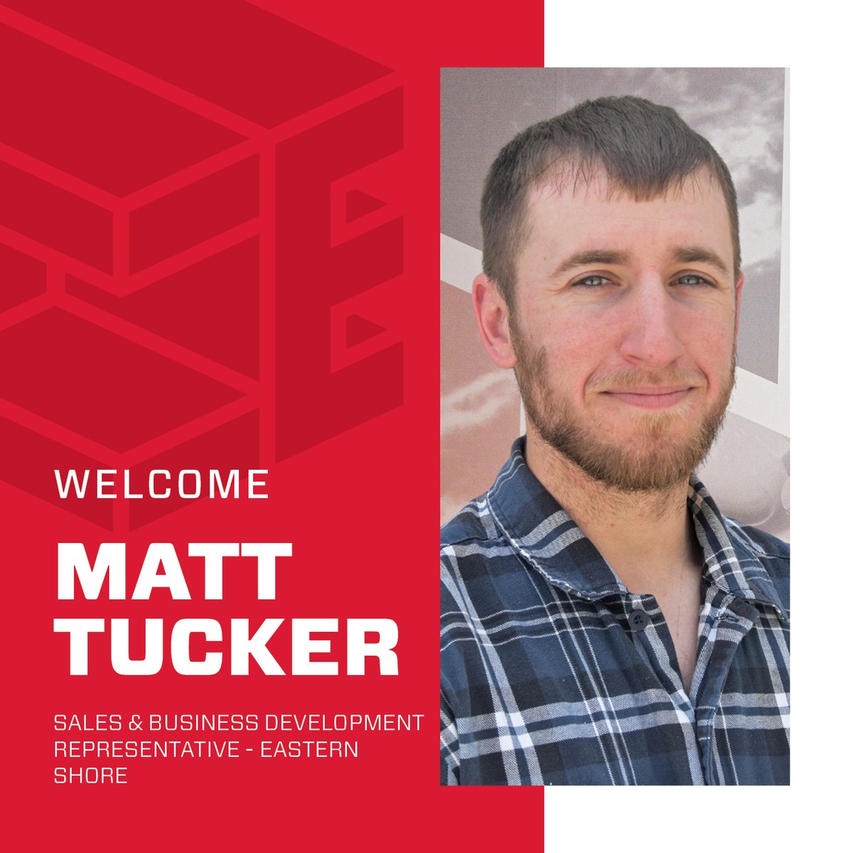 Welcome aboard, Matt Tucker! Matt recently joined the #ChaneyTeam and will be taking on the role of Eastern Shore Sales and Business Development Representative.