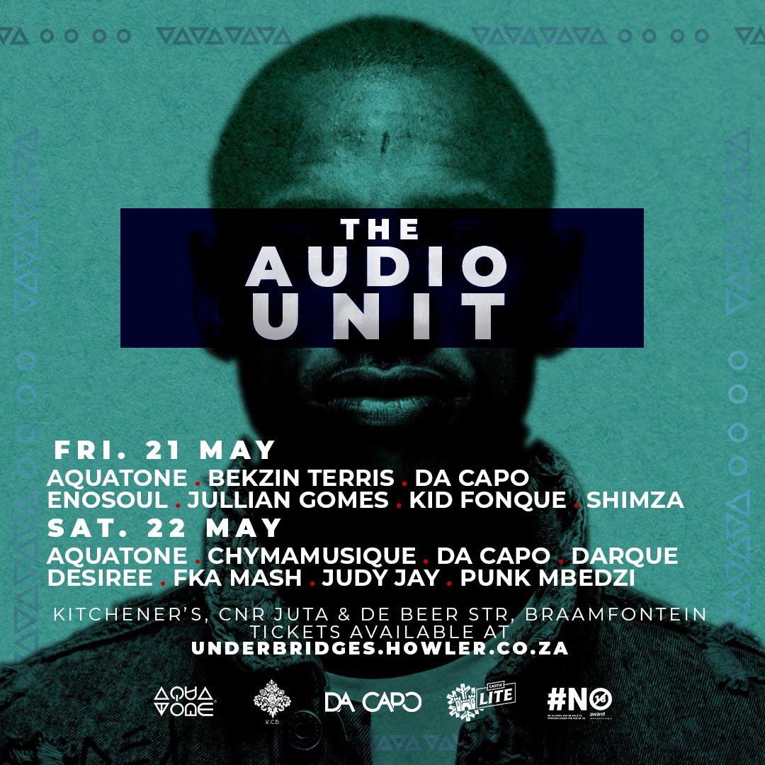 UnderBridgesSA's tweet photo. Here's what you can expect on the 21st and 22nd of May. 
2 Floors - Deep House &amp; Afro House.

Make sure you get your tickets here: https://t.co/58ETd4Xb53 https://t.co/gQQ0DEg9QC