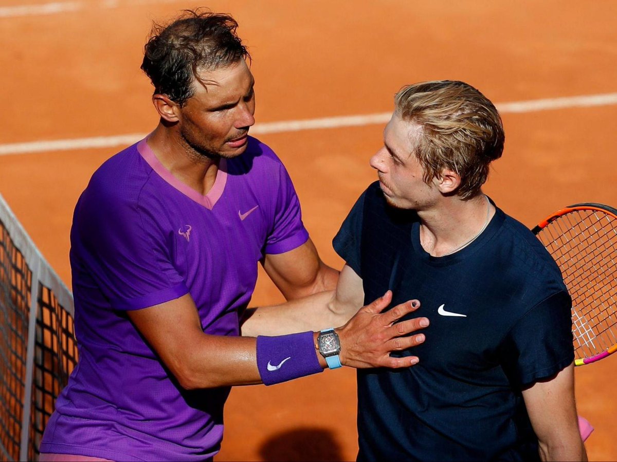 Rafael Nadal defeats Denis Shapovalov in epic match to reach quarters in Rome