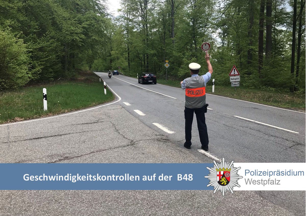 Polizei_KL's tweet image. Gestern haben die Kollegen auf der #B48 die #Geschwindigkeit kontrolliert.

Spitzenreiter: 85 km/h in einer 40er-Zone❗️
👉s.rlp.de/0gSpD