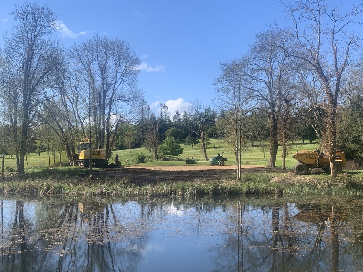 Course shaping up nicely ⁦<a href="/NaasGC/">Naas Golf Club</a>⁩ celebrating 125years ⁦<a href="/golf_ireland/">Golf Ireland</a>⁩ ⁦⁦<a href="/bernardquigley_/">Bernard Quigley</a>⁩ ⁦<a href="/Sweenprogolf/">Brian Sweeney</a>⁩ great work carried out over the years from staff, members and our course Arcitect ⁦<a href="/reGOLFdesign/">REGOLF</a>⁩ team ⁦<a href="/DARGolf_/">DARGolf Construction</a>⁩ #turfpro’s☘️