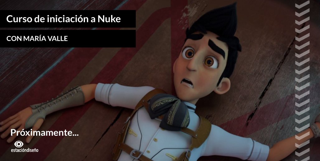 Estacion_Diseno's tweet image. El compositor digital #Nuke permite dar acabados perfectos a las imágenes. Se utiliza en la postproducción de animaciones y cine. 

Aprende a utilizarlo con María Valle (Axis Studios).

¡Plazas limitadas!

Haz tu prerreserva en el  639 244 649 / info@estaciondiseno.es.
