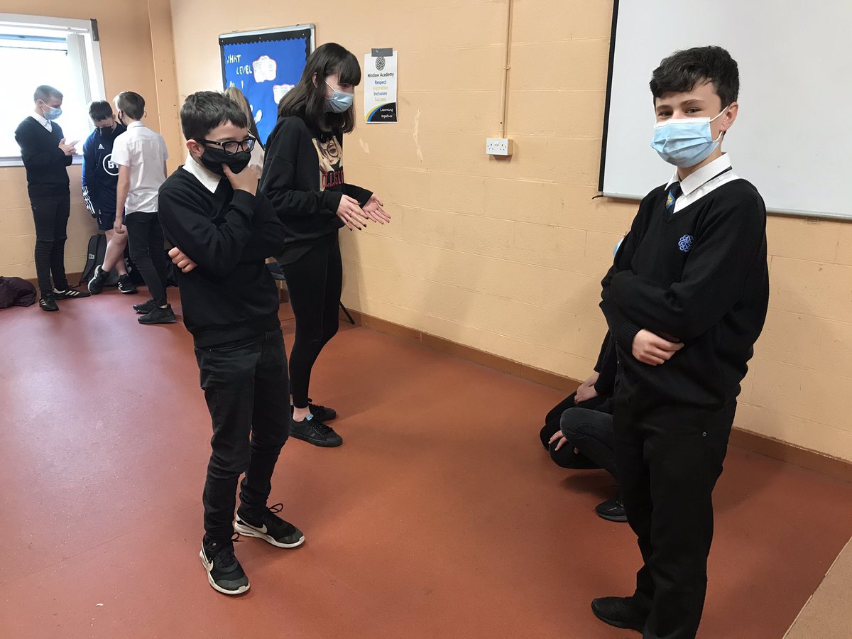MintlawCreative's tweet photo. S5 pupils peer mentoring S1 Drama https://t.co/IGZUJGMLPq