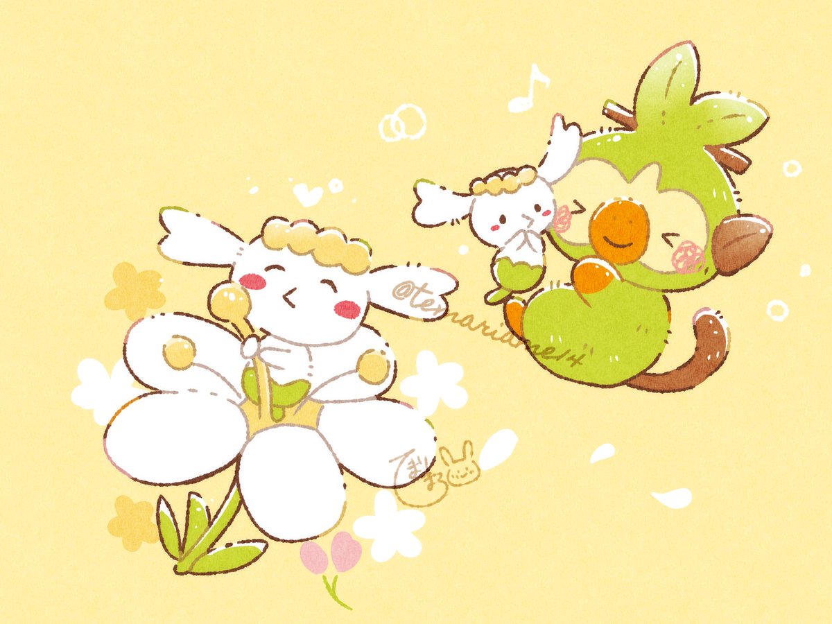 フラべべちゃん アニポケ てまりまろのイラスト フラべべちゃん アニポケ てまりまろのイラスト