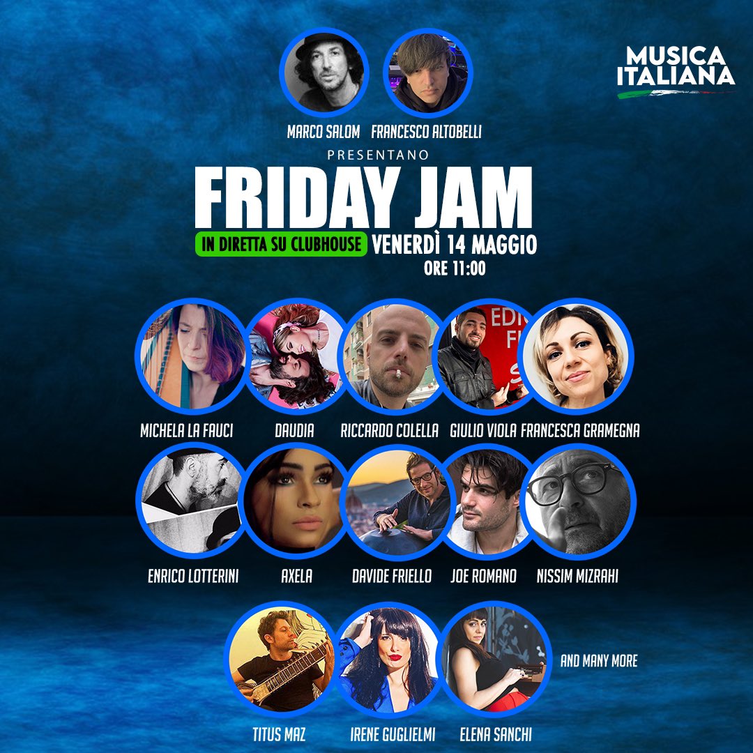 joinclubhouse.com/event/MEwaEXv0 <a href="/AlidaPantone/">Alida Pantone</a> <a href="/OndesonoreRec/">Ondesonore Records</a> <a href="/marcosalom/">marco salom</a>