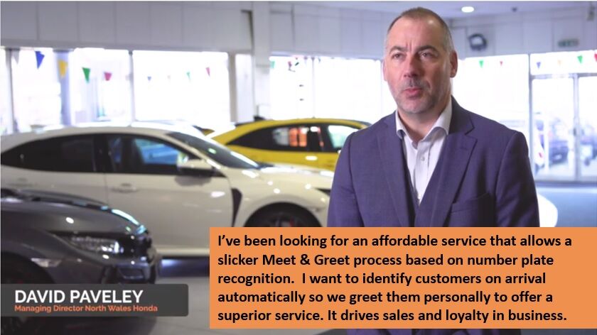 ViraHawk's tweet photo. Customer service is vital in many businesses. The Virahawk #AI camera helps North Wales Honda to automatically identify customers for a meet and greet service that's fast &amp; smooth. Learn more https://t.co/c7vpdOxi58 #artificialintelligence #sentispec #automotive #AIcamera #retail https://t.co/Z1t7ejZy6A