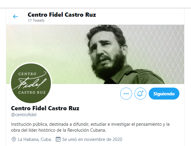 JoseCarlosRRuiz's tweet photo. #CentroFidelCastroRuz - Istituzione pubblica di #Cuba 🇨🇺, destinata a diffondere, studiare e indagare il pensiero e l'opera del leader storico della #RivoluzioneCubana #FidelCastro
Ecco il suo account ufficiale su @Twitter 👉@centrofidel
👍 https://t.co/yq0A5Tmfsu https://t.co/rGKkq7Wcrm