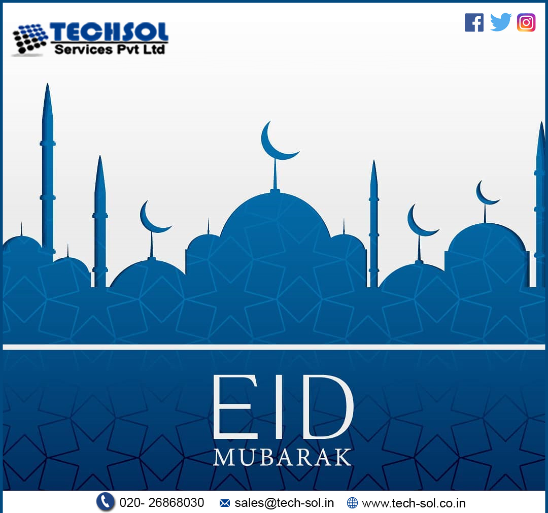 TechSolService1's tweet image. Wishing you a Happy Eid! May God keep you safe and happy.
#EidMubarak #Eid2021 #FightAgainstCorona #WFH #Covid19