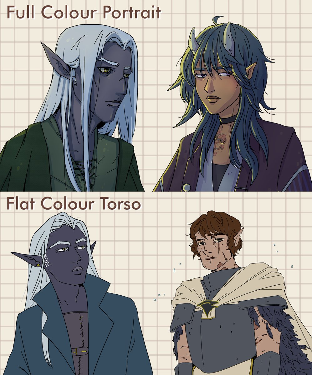SlightlyJilly's tweet photo. Commission information. All prices are in CAD. https://t.co/w3WPv6f5NF