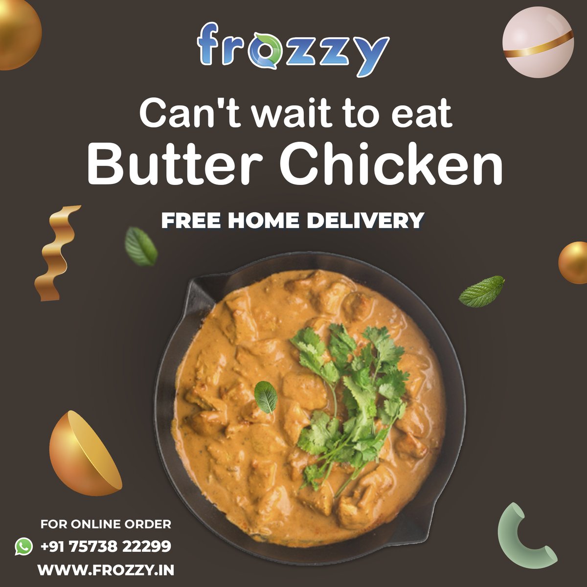 FoodFrozzy's tweet photo. A wonderfully rich &amp; fragrant #butterchicken dish – very, very tasty.
This one is from @FoodFrozzy If you haven't tried it yet, go give it a try.

Free home delivery🎁
Call us📞+91 75738 22299
For Order👉 https://t.co/wOtm0Yj6Ao 

#frozzy #food #chicken #ahmedabadfoodie https://t.co/DiyBOFNXg3