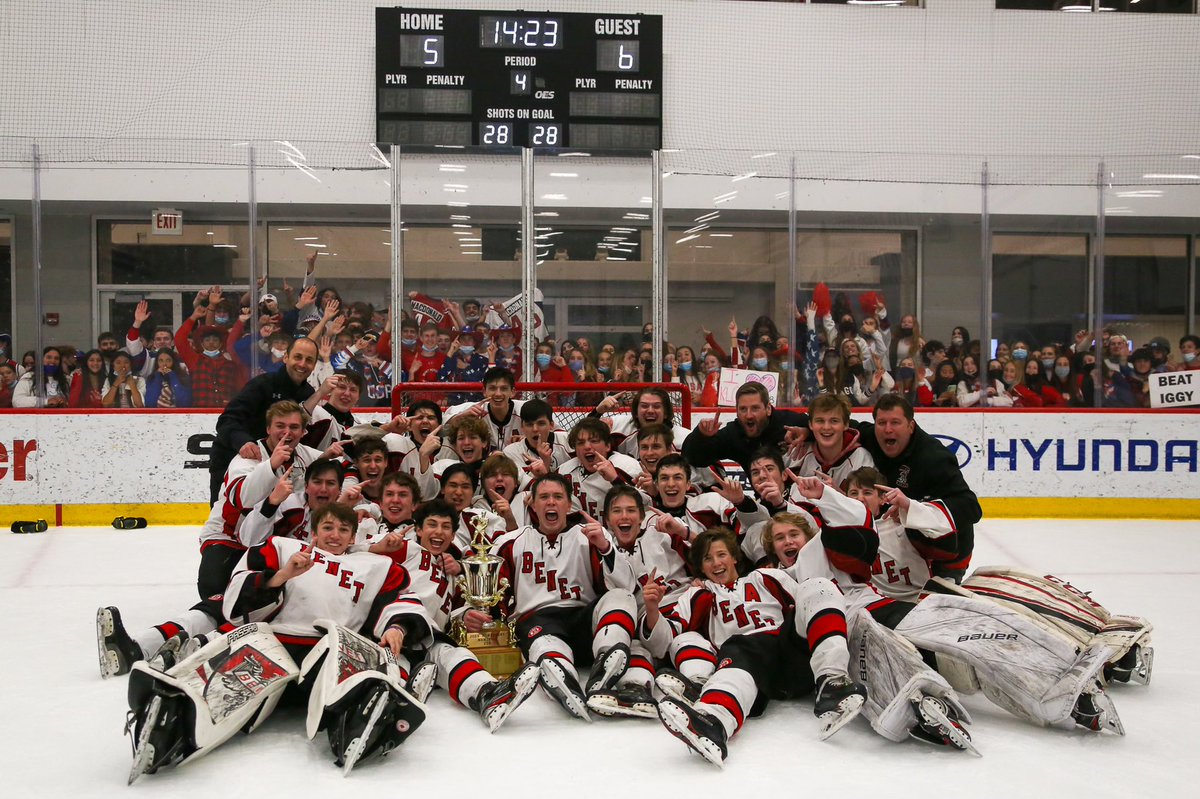 BenetHkyVarsity's tweet photo. Hard fought series goes to Benet Academy #KC21 #Repeat #CCHLBestof3 https://t.co/dtMf0e2qzs