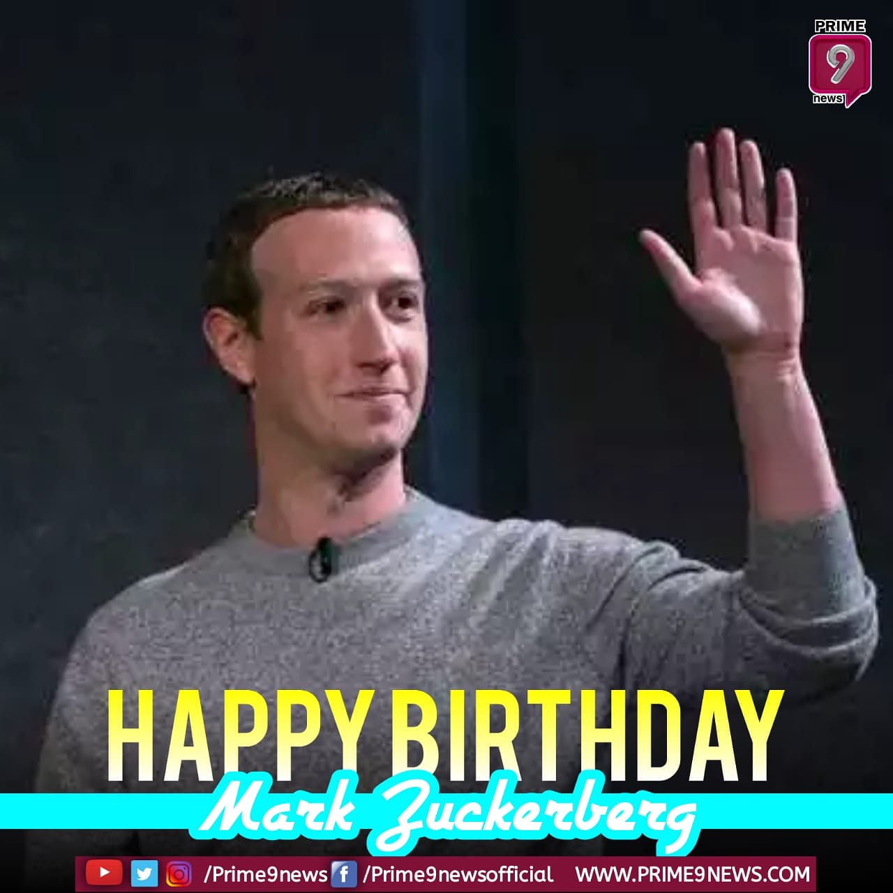 Wishing Mark Zuckerberg A Very Happy Birthday  