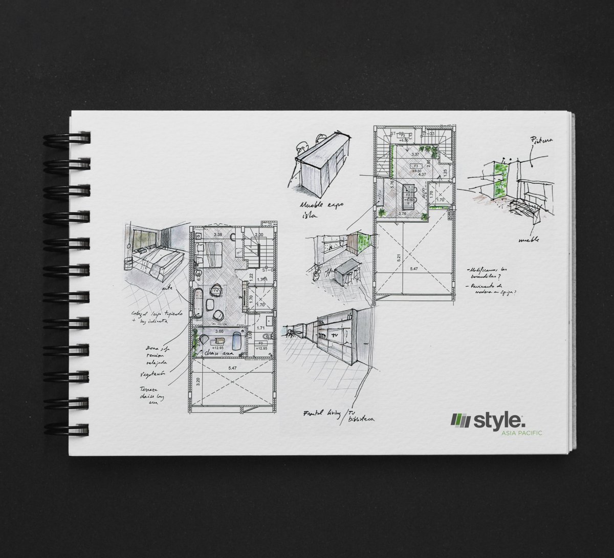 StyleGroup_'s tweet image. The first sketches of our showroom becoming reality.
#Style #StyleByGlobal #AsiaPacific #SHOWROOM #sketch