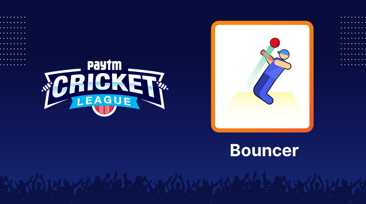 amoreanik's tweet photo. I'm gifting you Bouncer Card for Paytm Cricket League! 

Get started &amp; Win up to ₹10,000! #PaytmCricketLeague https://t.co/h3UuGWMQTc https://t.co/2facJ4rBxR