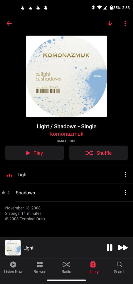 Slappy_san's tweet image. #NowPlaying @Komonazmuk #LightShadows
