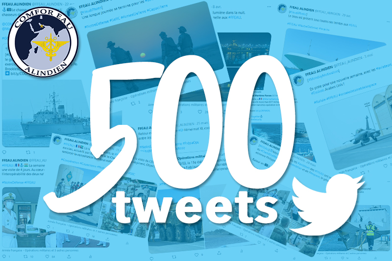 FFEAU_ALINDIEN's tweet photo. La semaine dernière, nous avons franchi la barre des 5⃣0⃣0⃣ tweets !
#Merci à tous nos followers !
😎👏
#FFEAU #500tweets https://t.co/2EG2vmiDUt