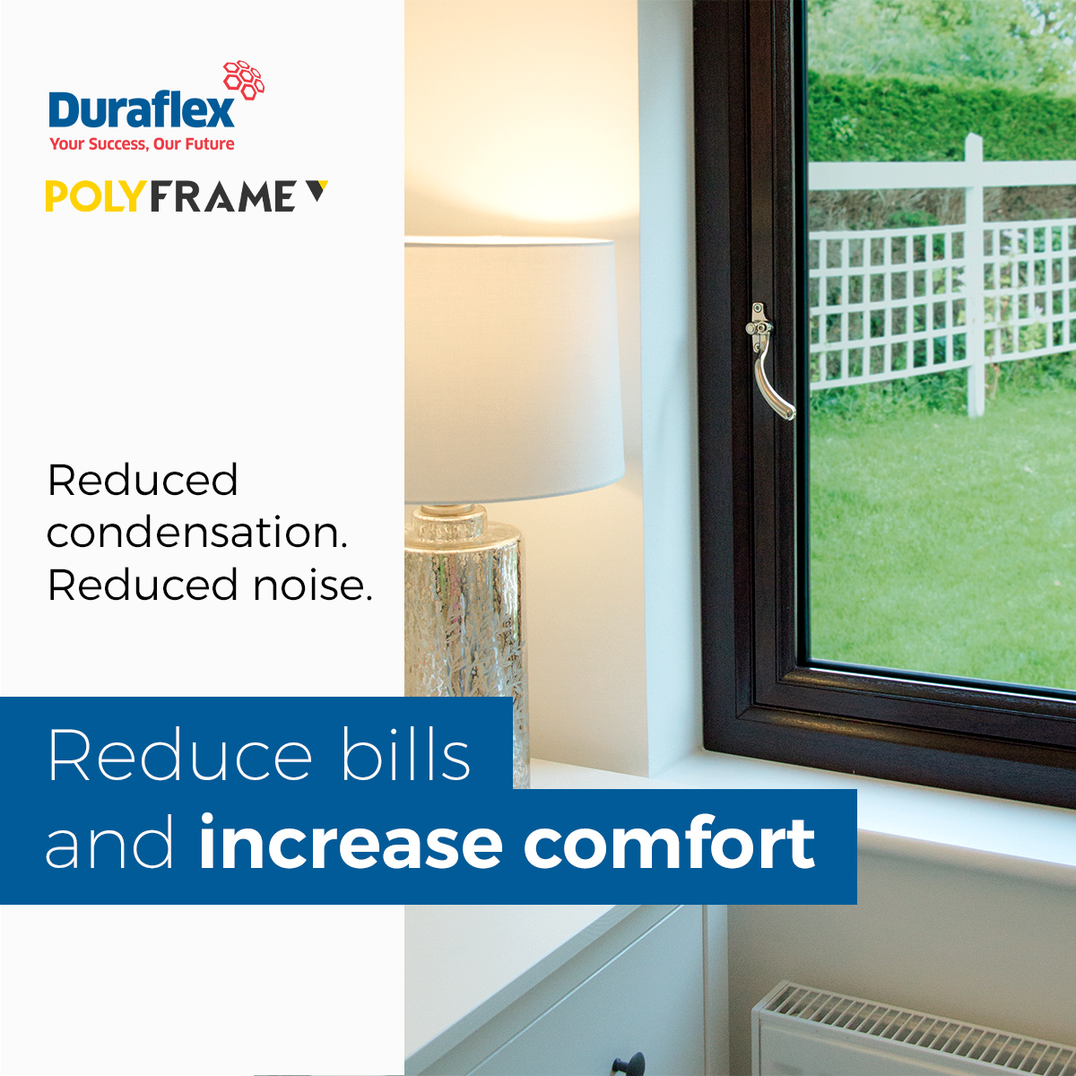 Want to save money on your energy bills? The Duraflex flush window achieves BS6375-1 for Extreme Weather Performance, PAS24 for security, U-values to 0.8W/(m2K) &amp; an 'A' energy efficiency rating! polyframetrade.com/flush-fit-wind…