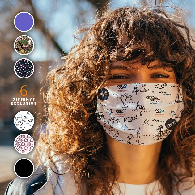 Les  mascaretes solidàries de la  campanya "+Salut x a un futur millor" es poden comprar a diferents punts del Maresme: a @calcatsboixet, a @dalmatamascotas, a  <a href="/patricia/">Tiffany Perez</a>.systemperruquers de Canet de Mar; a <a href="/fagem_empresa/">FAGEM</a> i també on line en aquest link n9.cl/un0y