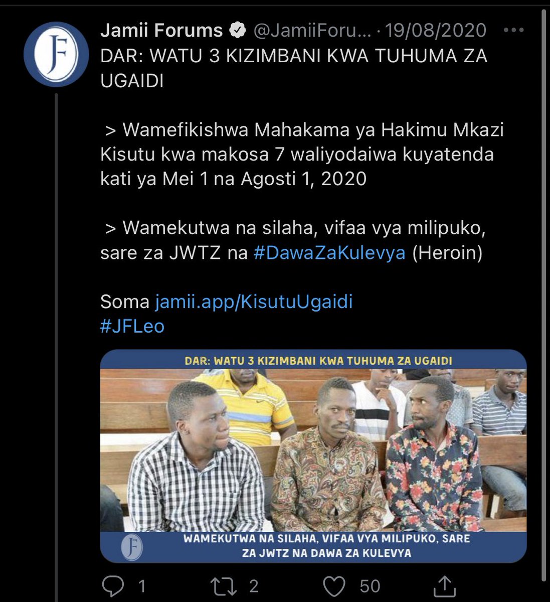 Tito Magoti tweet media