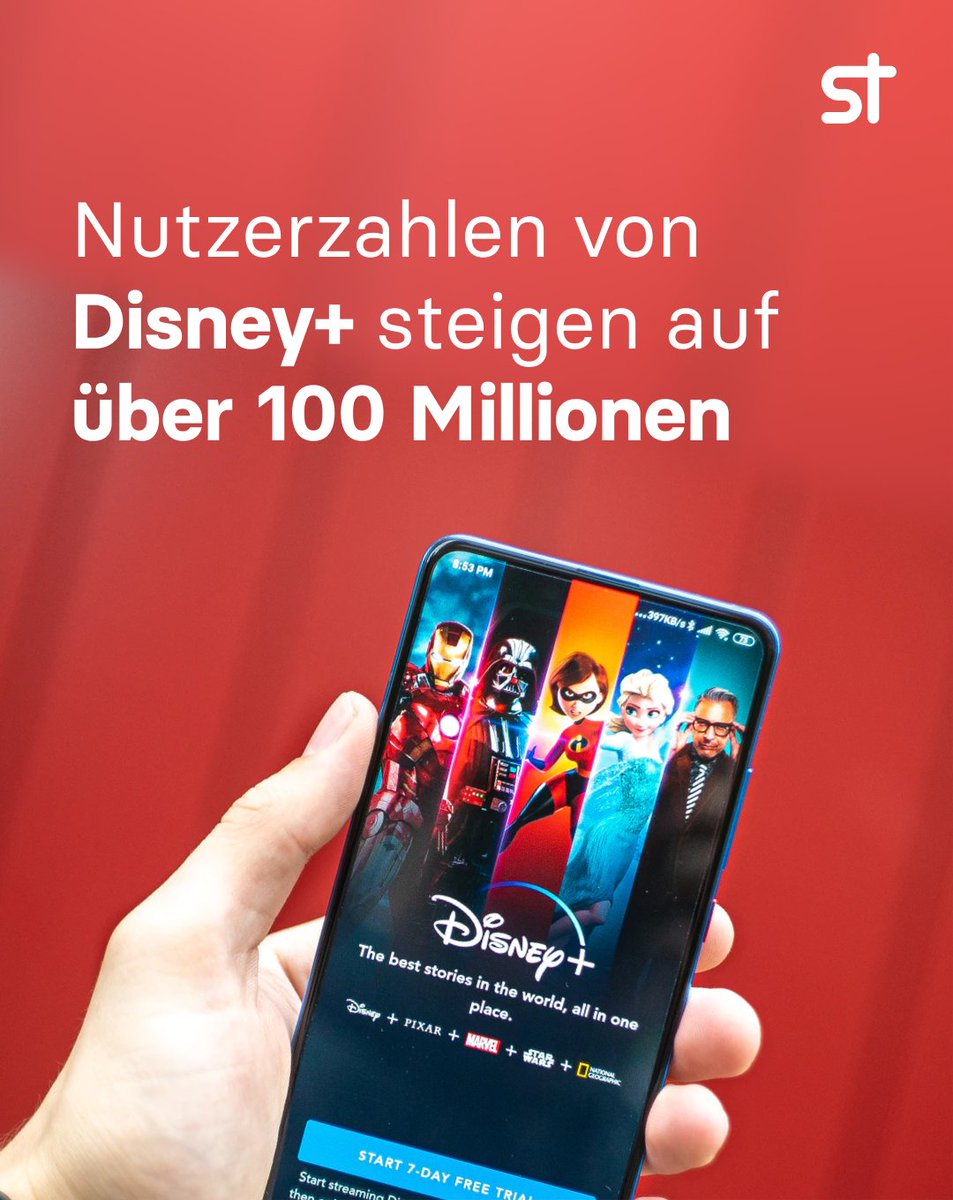 ShortTechDE's tweet photo. Mit seinem #Streaming-Angebot #DisneyPlus hat #Disney einen wahnsinnig erfolgreichen Start hingelegt.

Im Geschäftszahlenbericht gab man bekannt, dass man nun über 103,6 Millionen Mitglieder hat. Ursprünglich wollte man zwischen 60 und 90 Millionen Abonnenten bis 2024 erreichen. https://t.co/79uE4ZjjtH