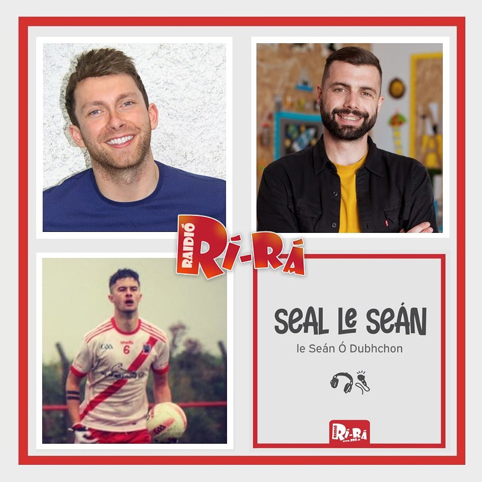RaidioRiRa's tweet photo. Seal le Seán ar siúl anois!
🎧 https://t.co/Hh8MIoQDNN
📺 @Sean_O_Baoill 💬 #anfocalscoir @bbcgaeilge
👨🏻🏫 @johnsharpson 💬 6 Bricks @cpdcollege #homeschoolhub #trychannel @esbscienceblast
💇🏻♂️🏐 PJ Mac Laimh 💬 Chop Central sa Daingean @AnGhaeltacht
Bígí linn! https://t.co/GRS91rfn1e