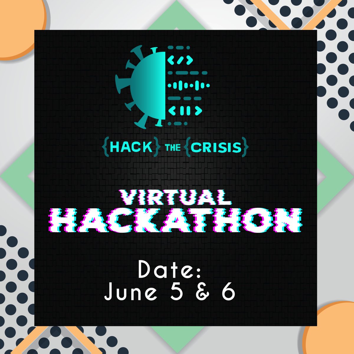 HackTheCrisis1's tweet photo. The Hackathon “HacktheCrisis” is being organized in collaboration with the student chapter of Team ISTE from various colleges across the nation to develop strategies and how to cope with the pandemic’s aftermath.
#hackthecrisis #iste #hackathon #covid19 #solution #innovation https://t.co/gHUdvmnJHo