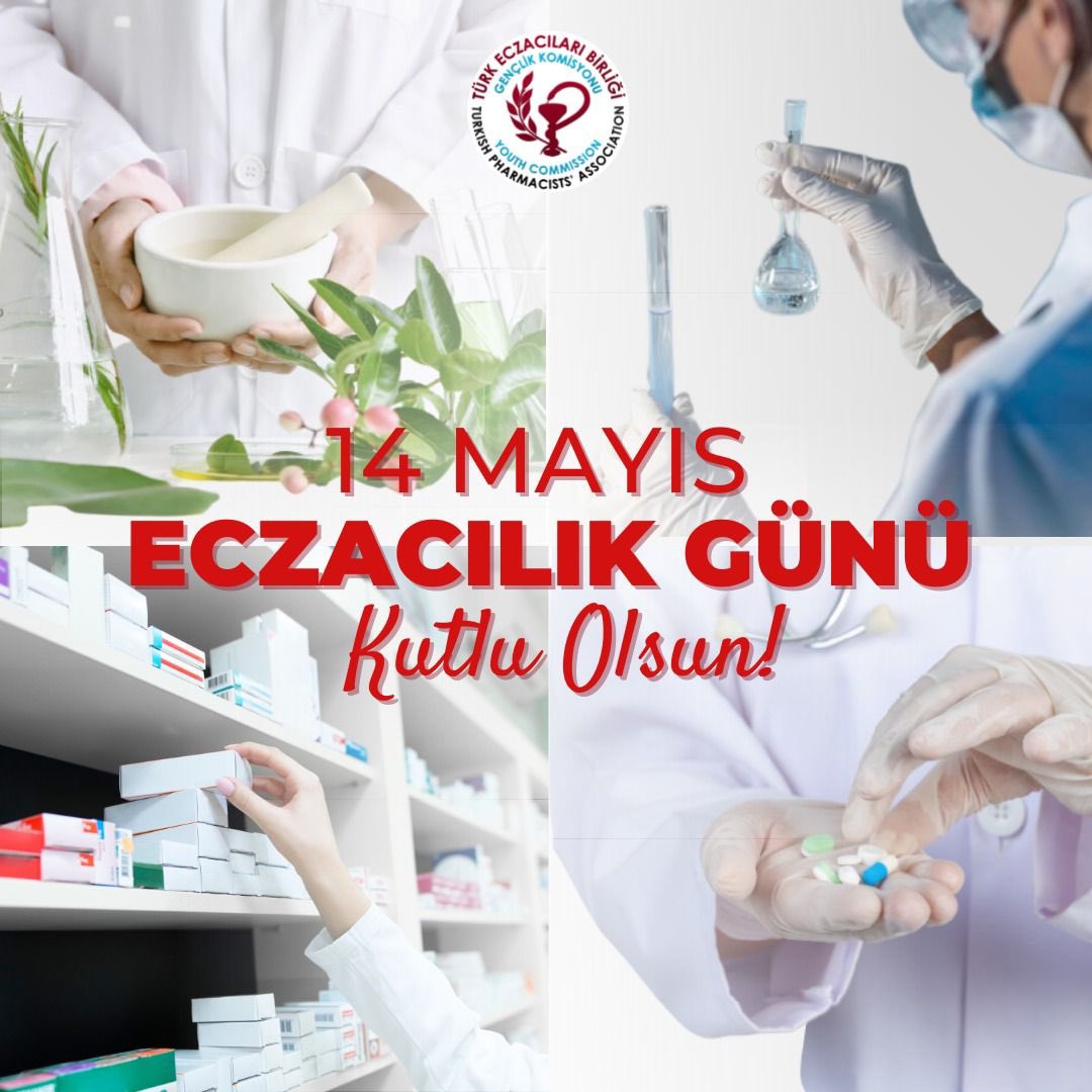 Pandemi döneminde gece gündüz çalışan, halkın sağlığına hizmet eden, en hızlı ve yakın sağlık danışanı görevini canla başla yerine getiren tüm eczacılarımızın ve öğrenci arkadaşlarımızın 14 Mayıs Eczacılık Günü kutlu olsun. #BirlikleBirlikte14Mayıs #TEBGK #14mayıseczacılıkgünü