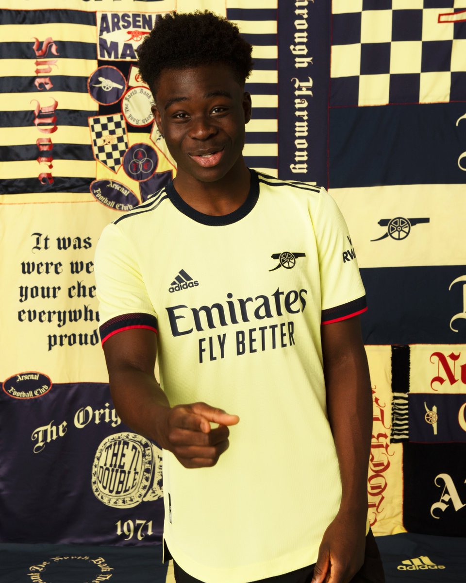 goal's tweet photo. Arsenal's new away kit, inspired by their 1971 double-winning team 🏆🏆

Like it? 🟡 https://t.co/Pdksh2ZMCb
