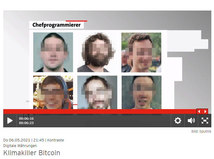Pollux_alt's tweet photo. Wieder mal ein Beweis für die unendliche Kompetenz und Recherchesicherheit der Qualitätsmedien...
Sehen Sie hier die "Chefprogrammierer" des Klimakiller-Bitcoin:

#ARD #Bitcoin #RBB #Kompetenz #Dezentralisierung #AllesVerstanden #Klimakiller https://t.co/AKyw4AK1Y5