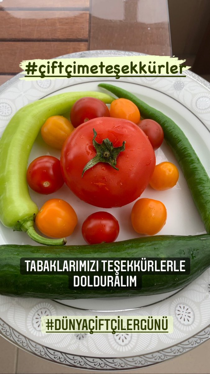 selcukyasar's tweet photo. Bugün Dünya Çiftçiler Günü. Tabaklarımızı teşekkürlerle dolduruyoruz. #ÇİFTÇİMETEŞEKKÜRLER #DünyaÇiftçilerGünü https://t.co/BVmEGGpx46