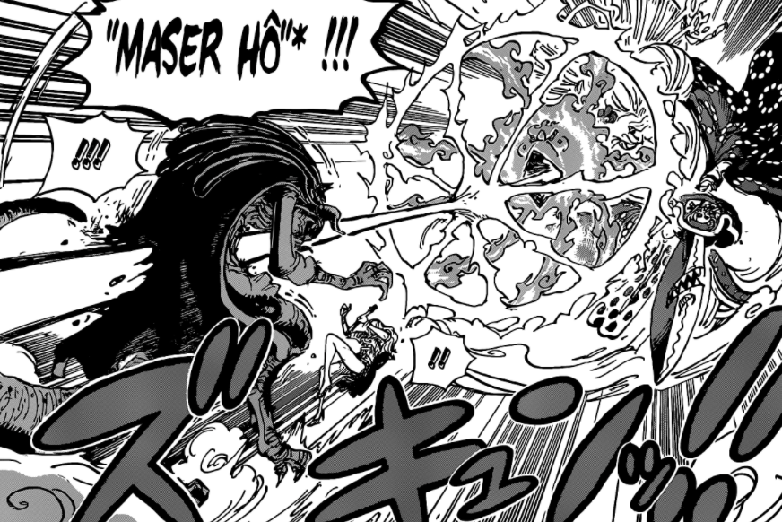 RedMonts_'s tweet photo. Comme si Big Mom n'était déjà pas assez forte, Oda en rajoute une couche #OnePiece1013 https://t.co/yzp2fKQAtd