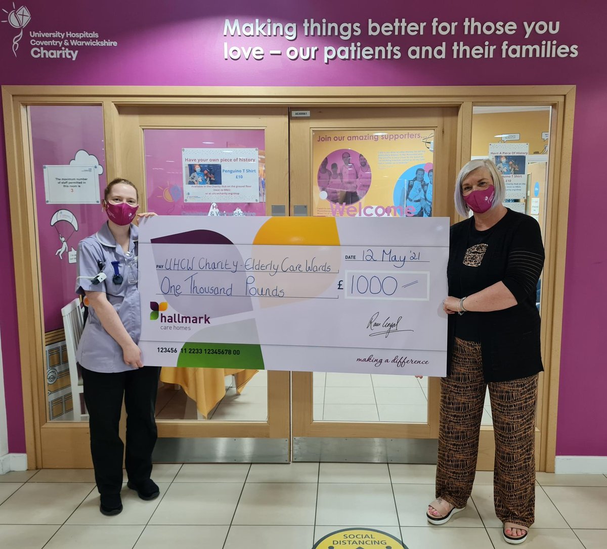 Anya Court Care Home on Twitter "We are delighted to help 