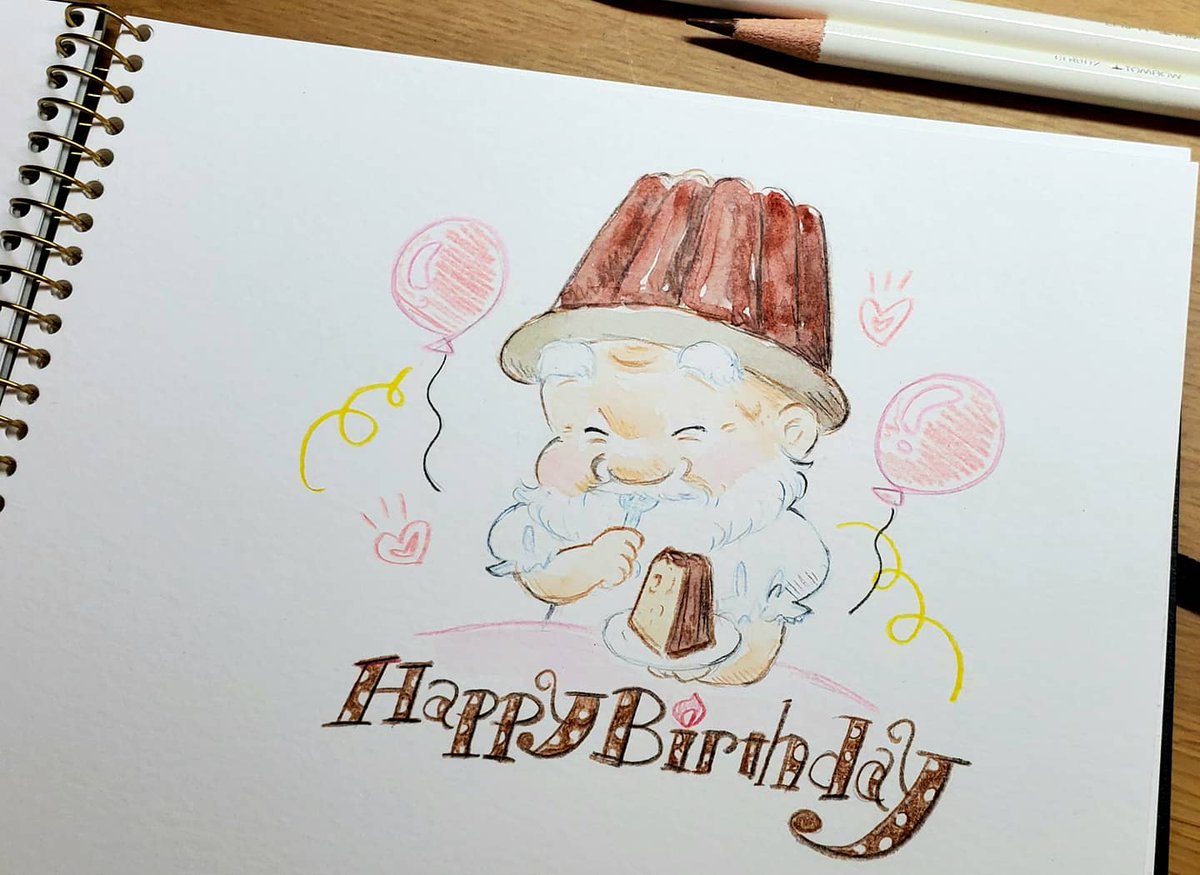 nicozy2525's tweet photo. カヌレが食べたくて…
一足早い誕生日プレゼントで贈ってくださいました。
感動😭💓

#ニコじい #HUGNICO #カヌレ #スイーツ #誕生日プレゼント #イラスト 
#嬉しくて #すぐ描いた   
#ありがとう https://t.co/FgcNJgsvLT