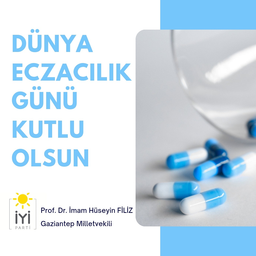 İlaç ve aşıda dışa bağımlılıktan kurtularak yerli üretimin gerçekleştirildiği, ilaç israfının önlendiği ve eczacılarımızın mesleki değerlerinin daha iyi anlaşılacağı bir Türkiye dileğiyle eczacılarımızın #DünyaEczacılıkGünü'nü kutluyorum. #TürkEczacılarBirliği