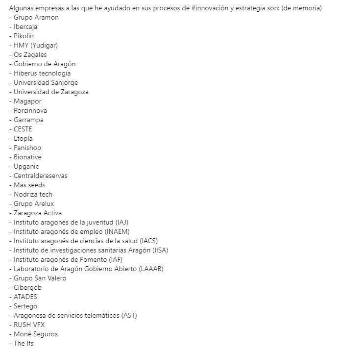 El bagaje que ganas emprendiendo tiene un valor incalculable y merece todo el esfuerzo.

Me he puesto a actualizar Linkedin con algunos proyectos que me venían a la cabeza y la verdad es que no he podido evitar sentirme orgulloso. 💪