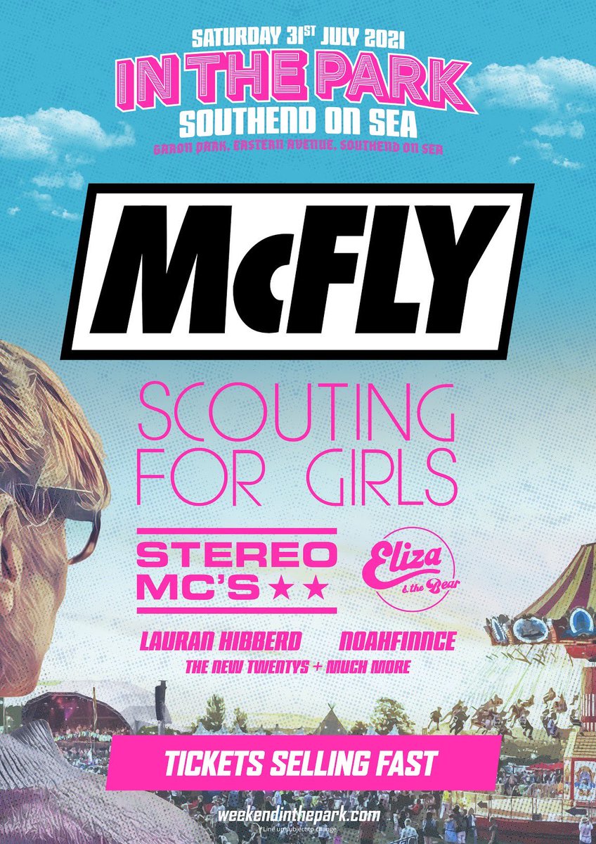 See you in July! <a href="/mcflymusic/">mcfly</a> 

Tickets - skiddle.com/festivals/week…