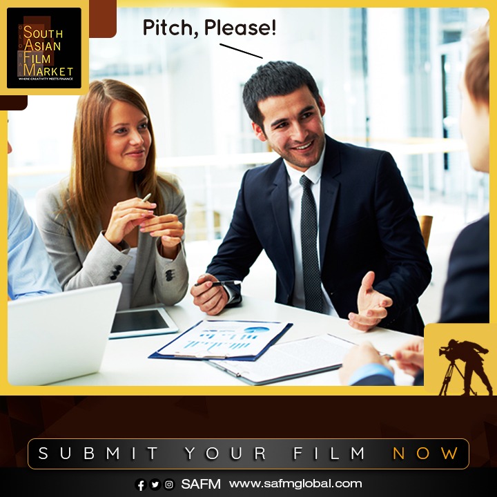 Whether it's an idea for a feature film or a binge-worthy web-series, or you have the rights to a book adaptation, submit your pitch please to secure funding! Click on Register Now to......register now! safmglobal.com #SAFM #SouthAsianFilmMarket #Webshows #FeatureFilm