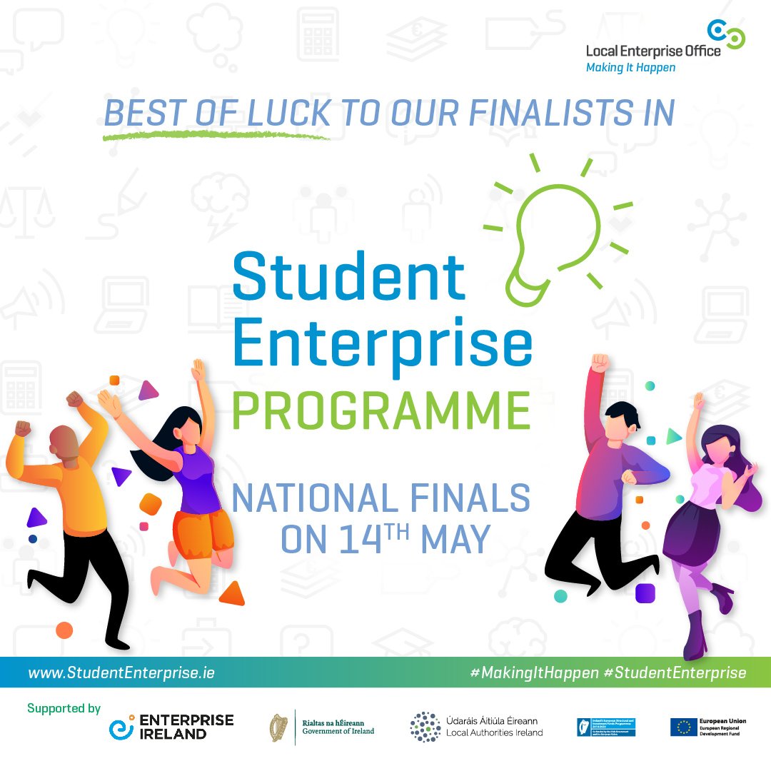 Thanks to @juliesmythwlr for chatting to Dalia Jewels from <a href="/newtownschoolw/">Newtown School</a> #Waterford this morning on @WLRFMnews ahead of today's <a href="/StudentEntProg/">StudentEntProg</a> National Final! 
#StudentEnterprise
#MakingItHappen
