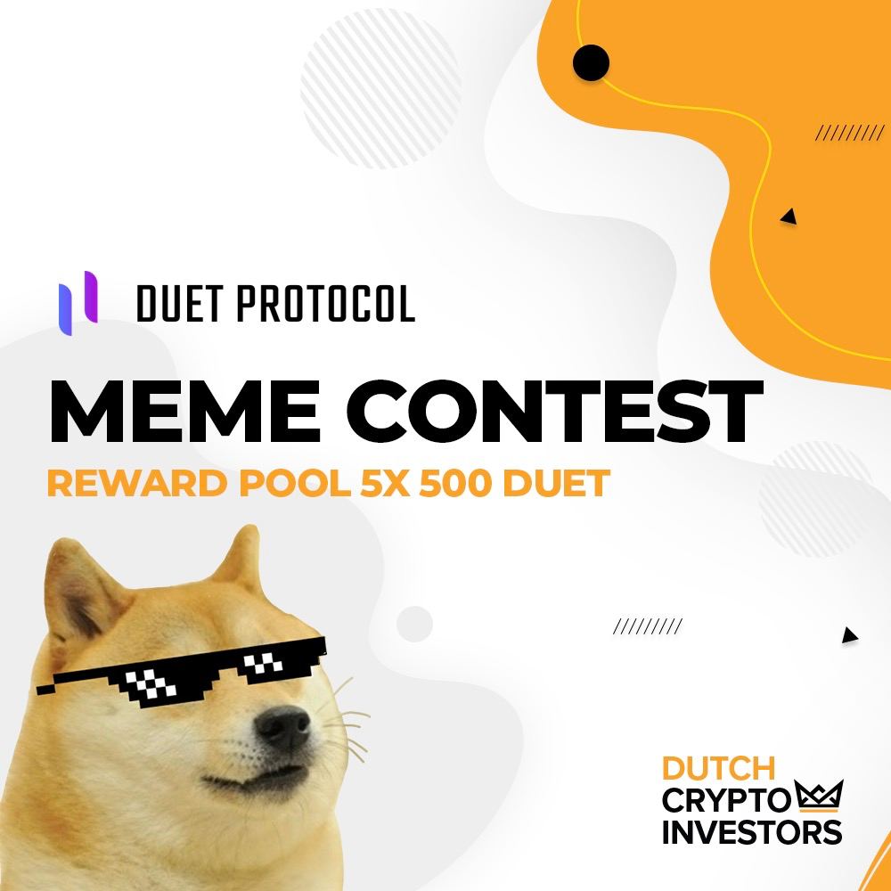 🔥🔥 @duetprotocol meme contest is on! 1️⃣ Follow @Dci_crypto &  @Duetprotocol 2️⃣ Create @Duetprotocol #meme and make your Tweet 3️⃣ Do not  forget to add #DCI & #DuetChallenge 4️⃣ Join telegram:  https://t.co/LaRPBkJyJp