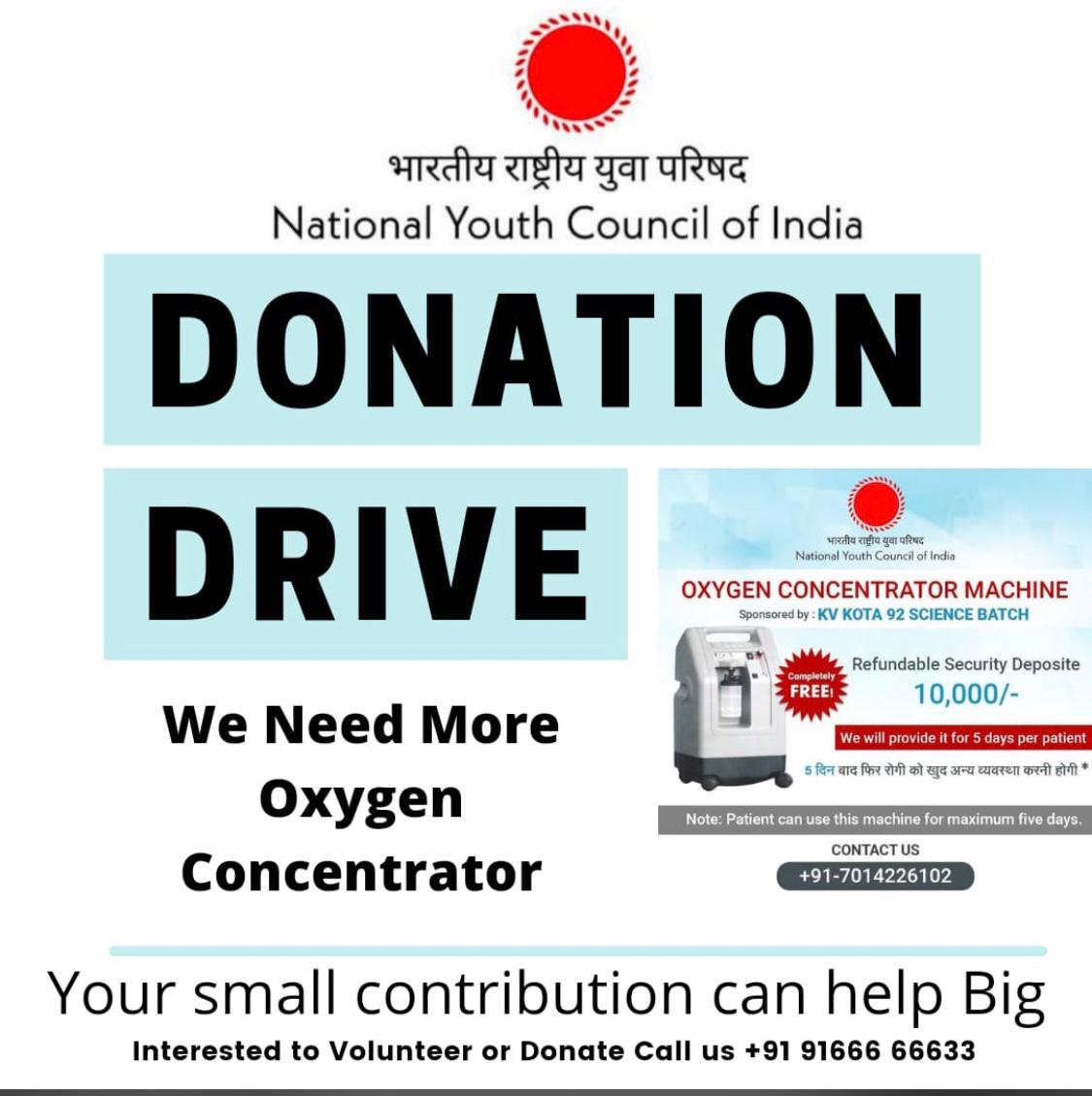 NYCI4Rajasthan's tweet photo. Please Support us.. you small amount of Donation can save someone's life.
👉🙏 #NYCI4Help
#NYCI4Care @NYCI4India @iamdatchana @Creativemayank8
@ohfakeera @KuldeepDanta
https://t.co/lkeZHFGCnq https://t.co/3EEVR7HuSZ https://t.co/rZdEGj0NTY