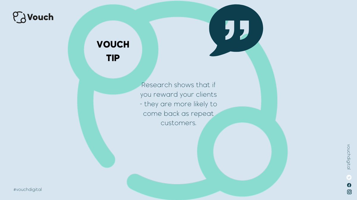 VouchDigital's tweet photo. 🧐 Research has continuously shown that if you reward customers, they are more likely to continue doing business with you.

You can choose from a range of reward options:
➡️ Giftcards
➡️ Discount coupons
➡️ Loyalty points

We can help you create simple campaigns today! Contact us https://t.co/9d3W9DUGf8