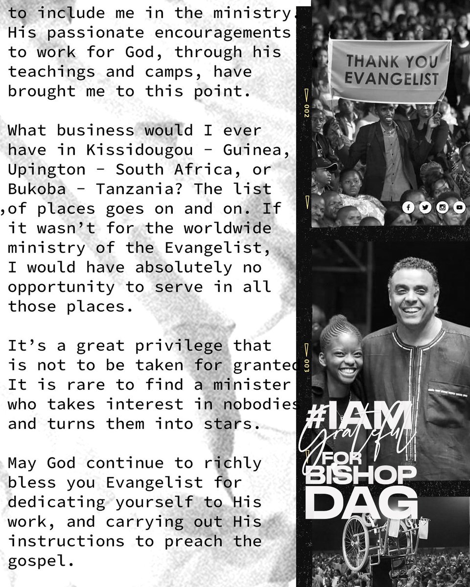 FirstLoveCenter's tweet photo. #IAmGratefulForBishopDag https://t.co/zhl218Yq4e