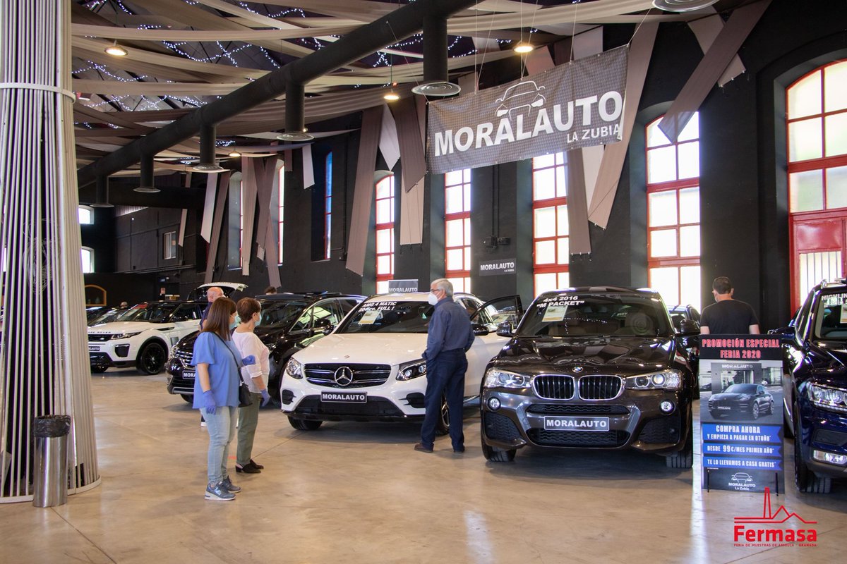 VehiculoGranada's tweet photo. En el Salón del Vehículo de Ocasión que celebramos del 25 al 27 de junio tendrás muchos vehículos que ver 🔝🔝 y muchísimo espacio y distancia ⬅➡ para sentirte seguro. Aquí puedes descargar el protocolo de medidas que #Fermasa aplica en todas sus ferias https://t.co/ibK2eI4M0x https://t.co/Kx9dUmFucN