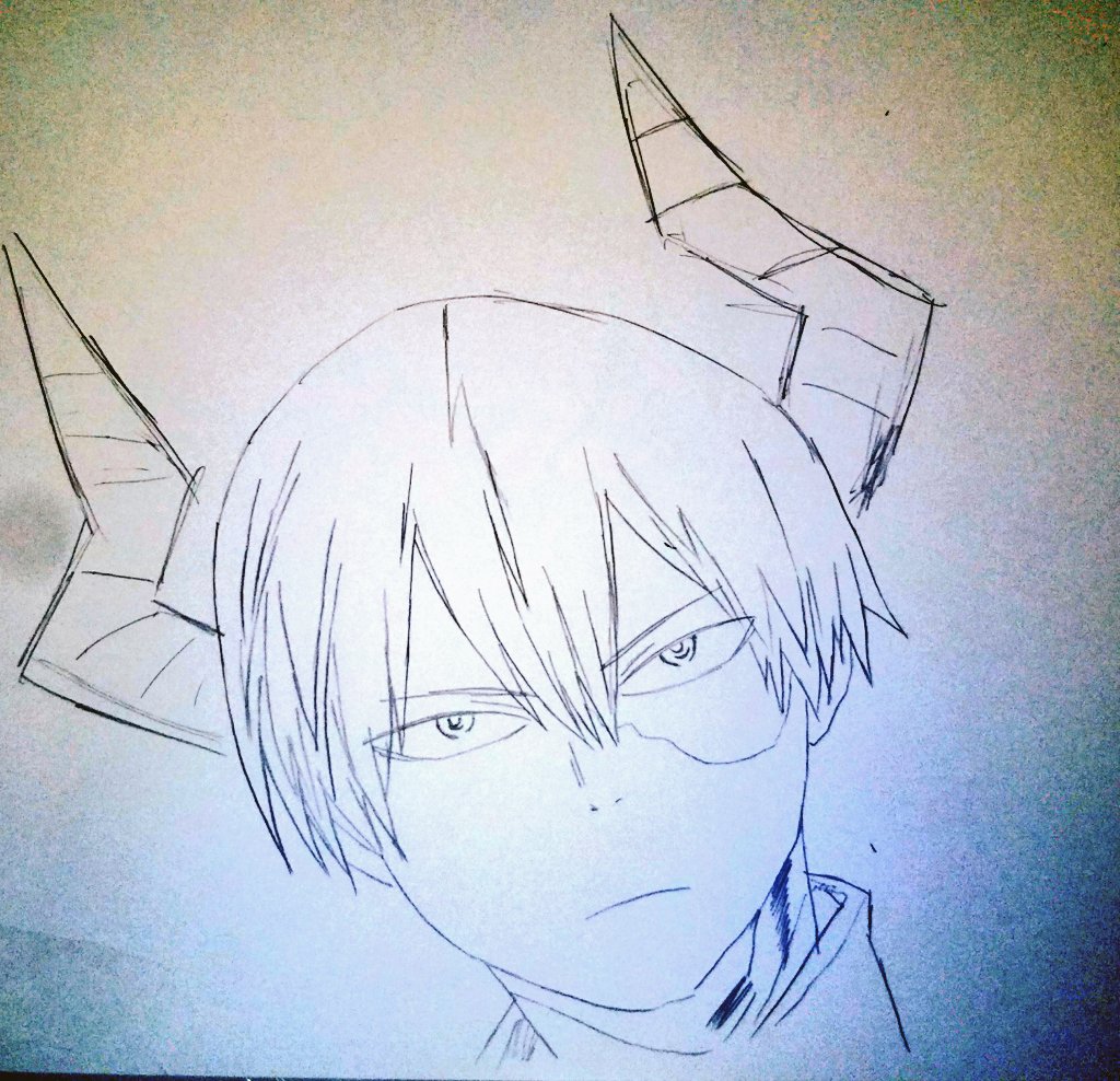 青のり S Tweet ポニー轟 早く明日のヒロアカ見たいな ヒロアカ 轟焦凍 ポニー イラスト イラスト好きな人と繋がりたい 絵描きさんと繋がたい アナログイラスト Trendsmap