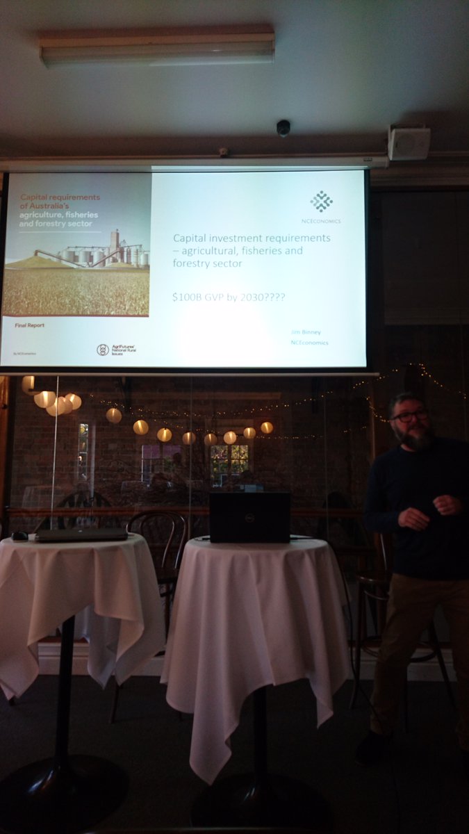 AARES_QLD's tweet photo. Thanks again to Anthea Coggan (@CSIRO), Steve Charlton-Henderson and Jim Binney from @NcEconomics for the quality presentations yesterday at our @AARES_QLD Branch get-together at @alliancehotel, Brisbane! A great event that we hope to replicate each trimester from now on! #AARES https://t.co/6rMFRbr78S
