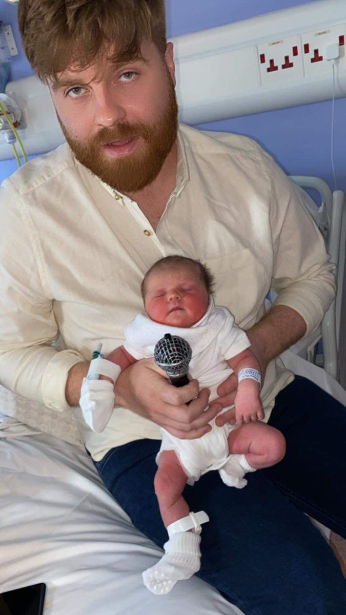 Nina Louise Evans
Born 12.5.21 at 20:45, weight 7lb 4oz
(Start em young) 🎤