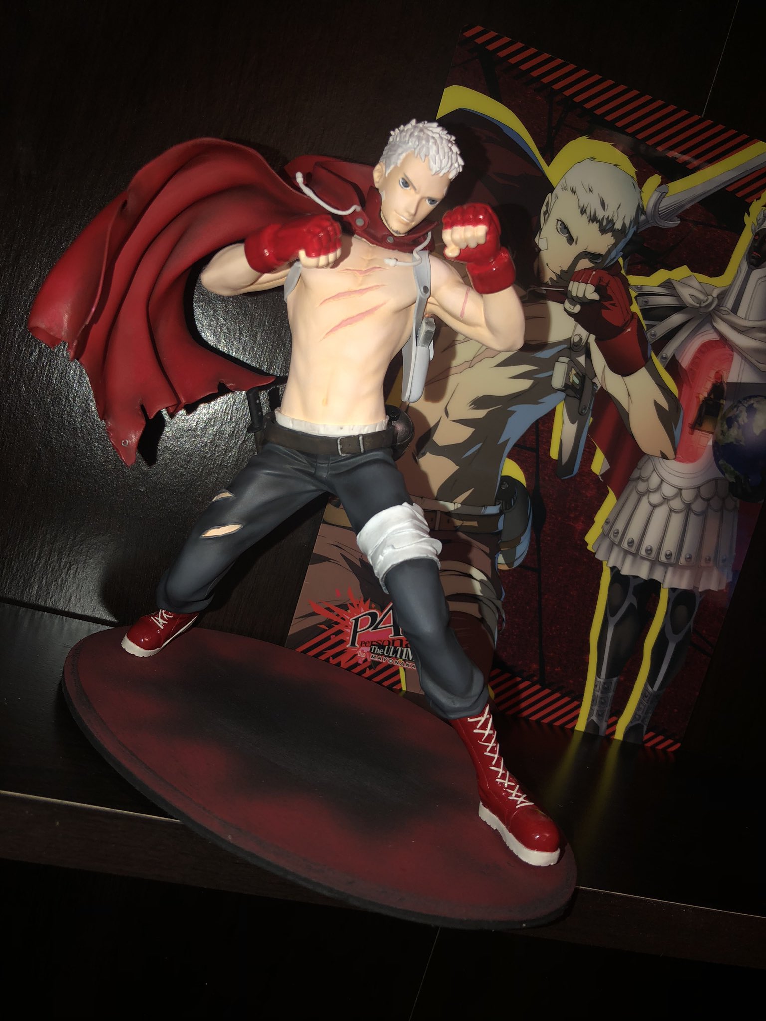 Integra Happy Atlusfaithful Friday To Everyone Here S A Gk I Painted Of My Husbando Akihiko Sanada Persona 4 Arena Ver I Love Him So Much ペルソナ3 Persona3 真田明彦 P4u