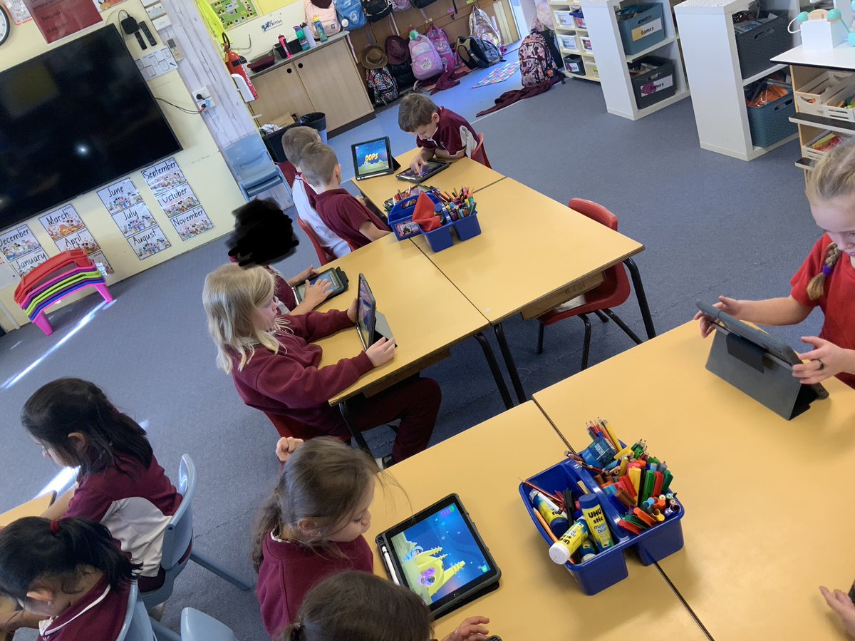 Introduced my class to Coding today using #Tynker I loved seeing their enthusiasm, persistence and success in problem solving each task 😊